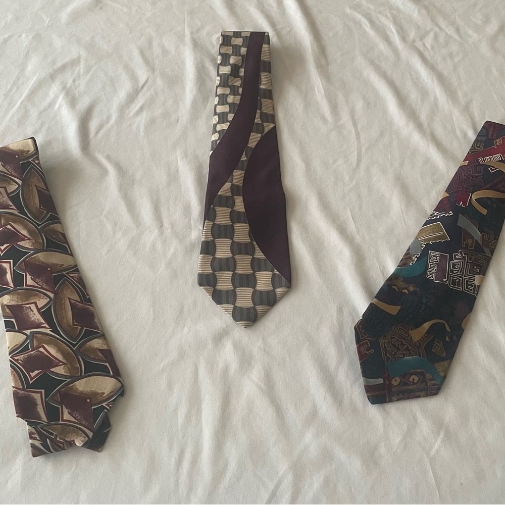 Classic Men’s Ties, Three for the Price of One